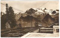 Postkarte mit: Z&uuml;ge - Arth-Rigi-Bahn 